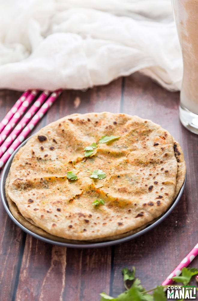 Broccoli Carrot Paratha